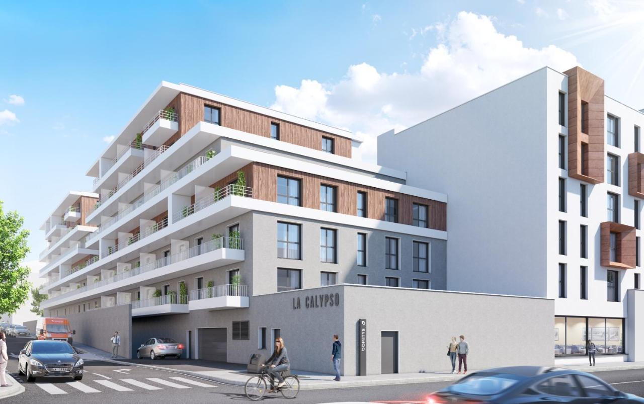 Domitys La Calypso Aparthotel Brest Bagian luar foto